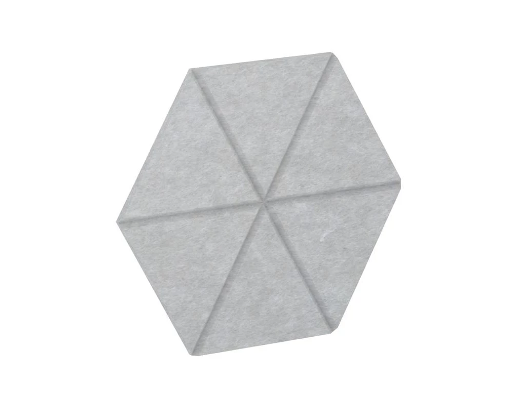 Настенная панель шестигранная (6 лучей) VE.NP-6G6LU-100 200x173x12 Акустикс / AcustiX