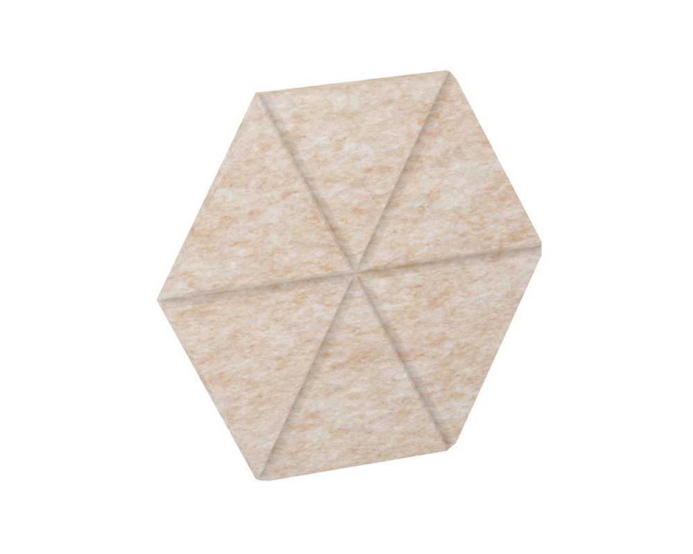 Настенная панель шестигранная (6 лучей) VE.NP-6G6LU-200 400x346x12 Акустикс / AcustiX