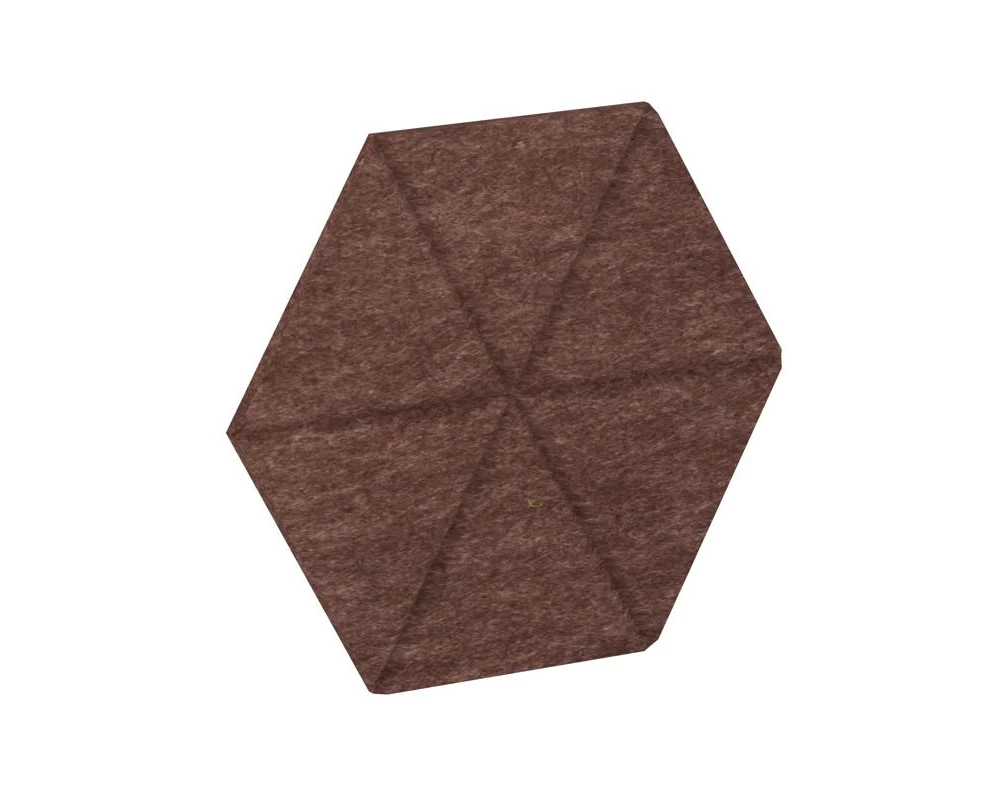 Настенная панель шестигранная (6 лучей) VE.NP-6G6LU-300 600x520x12 Акустикс / AcustiX