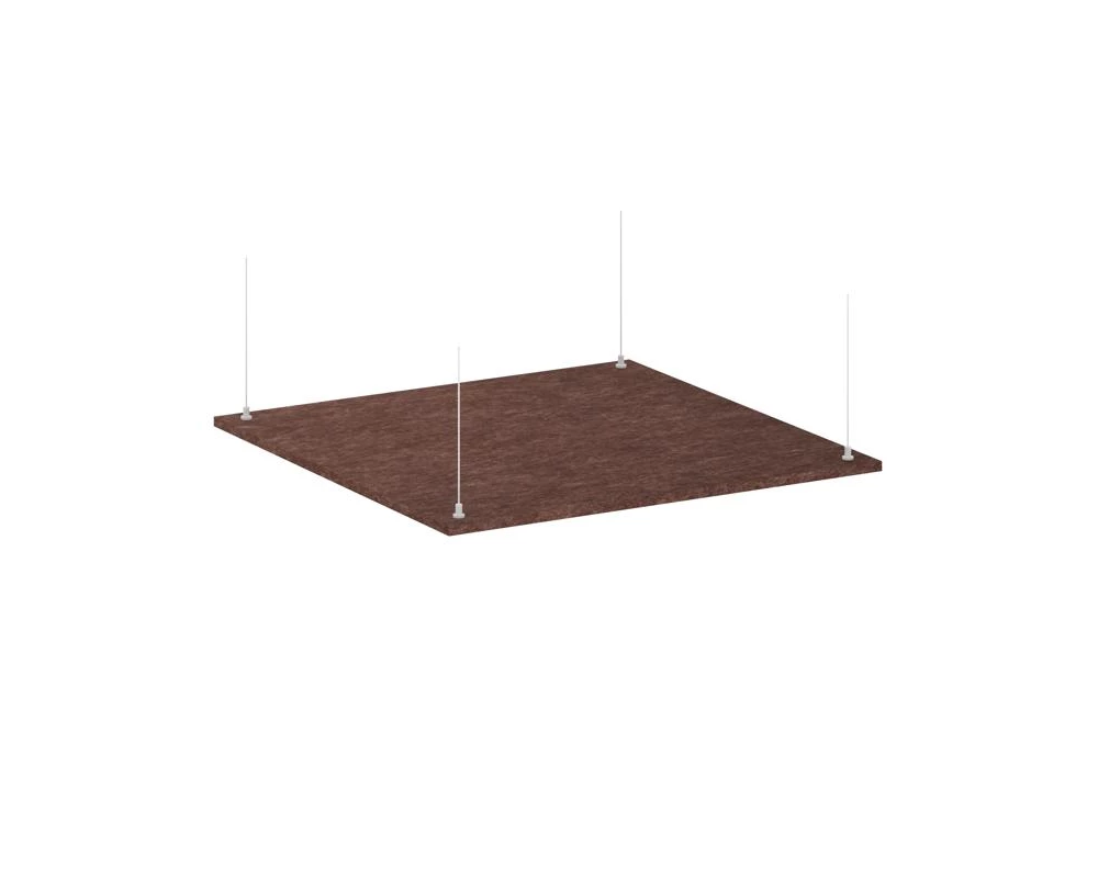 Потолочная панель квадратная VE.PP-KV-600 600x600x12 Акустикс / AcustiX