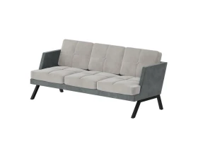 Диван трехместный с декором из пуговиц Алдо / Aldo images