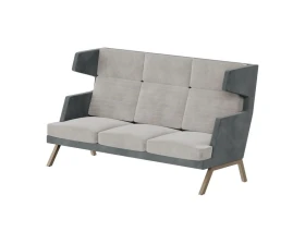 Диван трехместный высокий Алдо / Aldo images