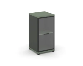 Шкаф 1 узкая секция, 2 ниши CN.STU.E-213 RPB A 420x420x818 Концепт / Concept images