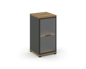 Шкаф 1 узкая секция, 2 ниши CN.STU.E-213 RPB A 420x420x818 Концепт / Concept images