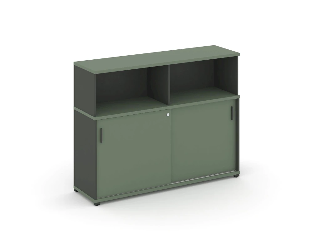 Шкаф-купе опорный/приставной с надставкой низ. CN.SOPK-005 W 1480x420x1140 Концепт / Concept