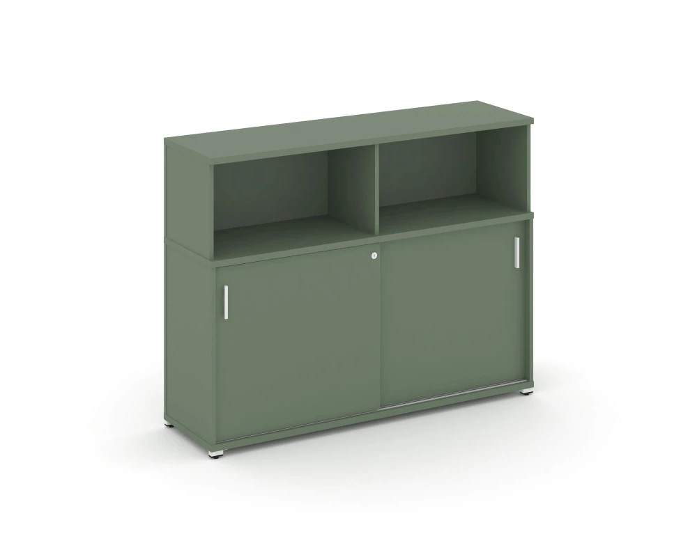 Шкаф-купе опорный/приставной с надставкой низ. CN.SOPK-005 W 1480x420x1140 Концепт / Concept