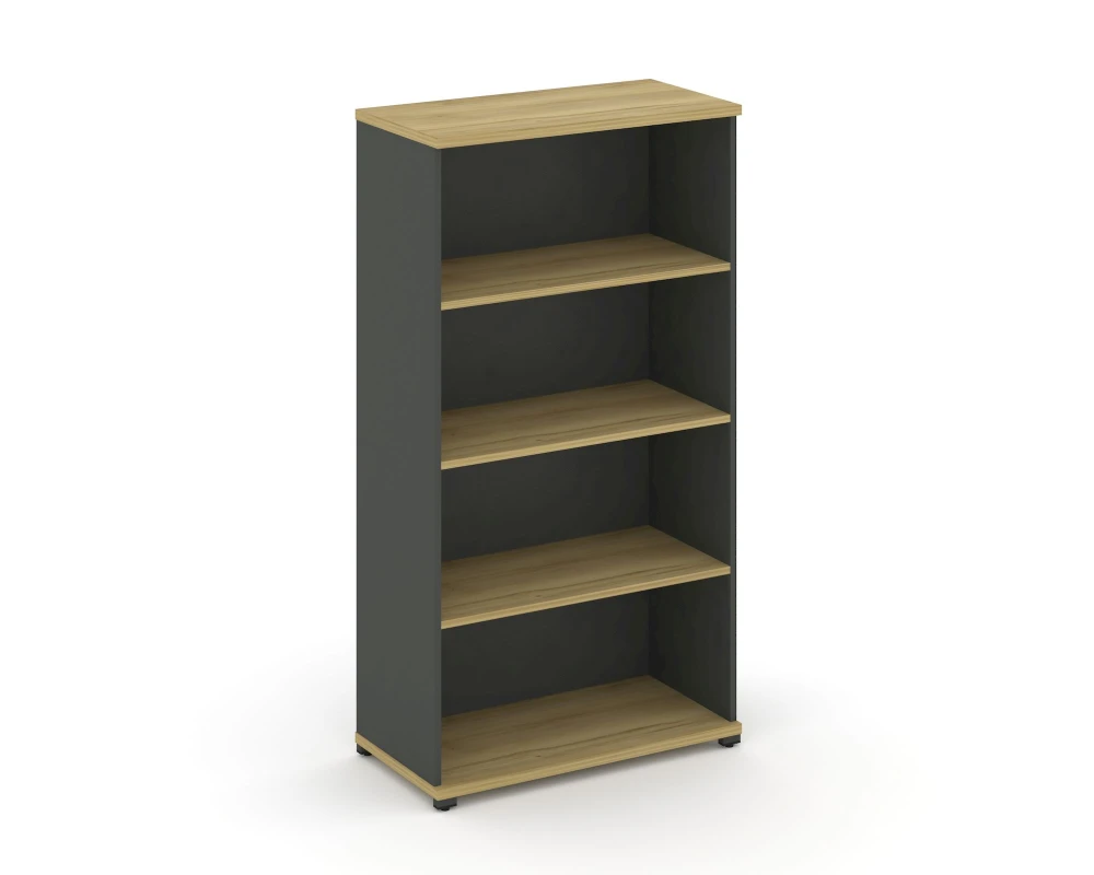 Стеллаж 1 широкая секция, 4 ниши CN.STS-410 836x420x1554 Концепт / Concept