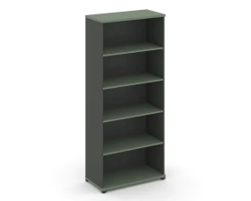 Стеллаж 1 широкая секция, 5 ниш CN.STS.E-510 836x420x1922 Концепт / Concept images