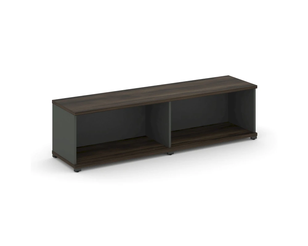 Стеллаж 2 широкие секции, 1 ниша CN.STS-120 1668x420x450 Концепт / Concept