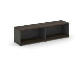 Стеллаж 2 широкие секции, 1 ниша CN.STS-120 1668x420x450 Концепт / Concept images