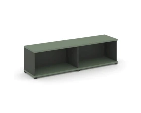 Стеллаж 2 широкие секции, 1 ниша CN.STS-120 1668x420x450 Концепт / Concept images