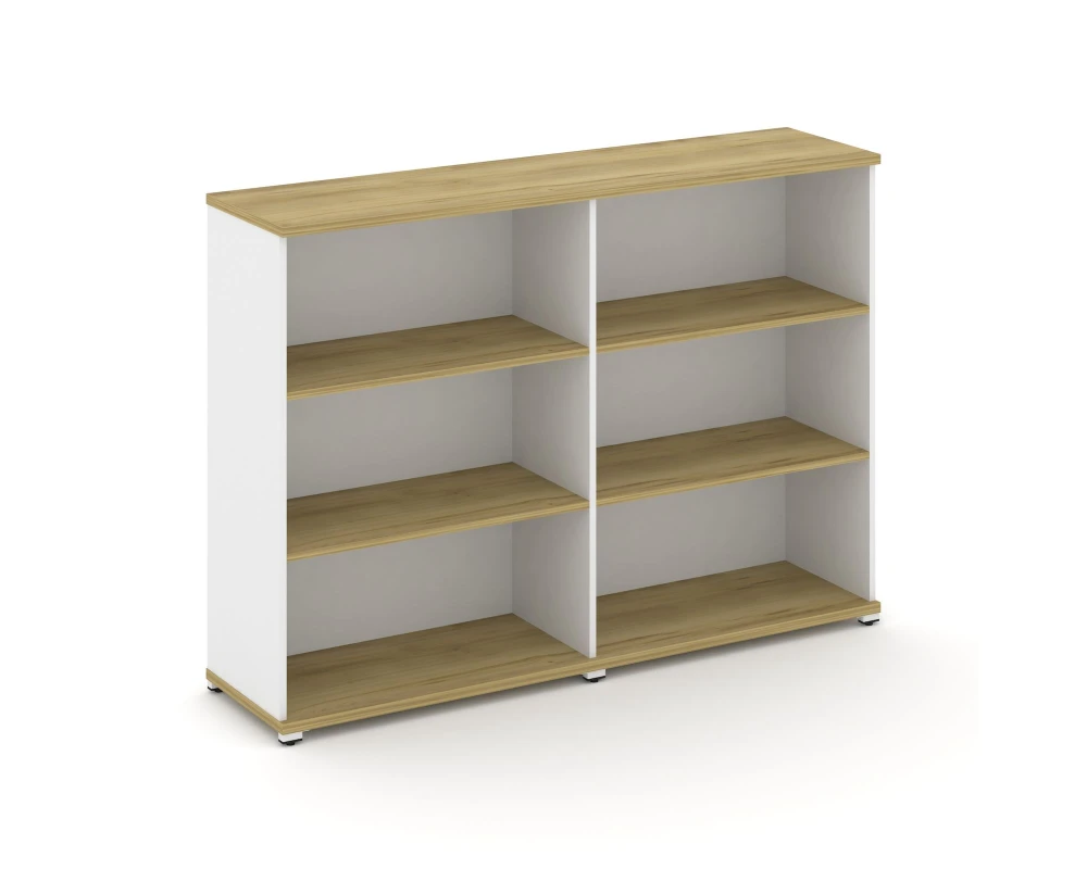 Стеллаж 2 широкие секции, 3 ниши CN.STS-320 1668x420x1186 Концепт / Concept