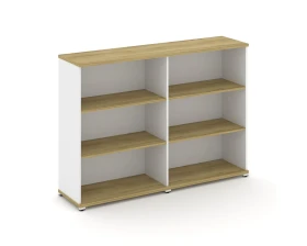 Стеллаж 2 широкие секции, 3 ниши CN.STS-320 1668x420x1186 Концепт / Concept images
