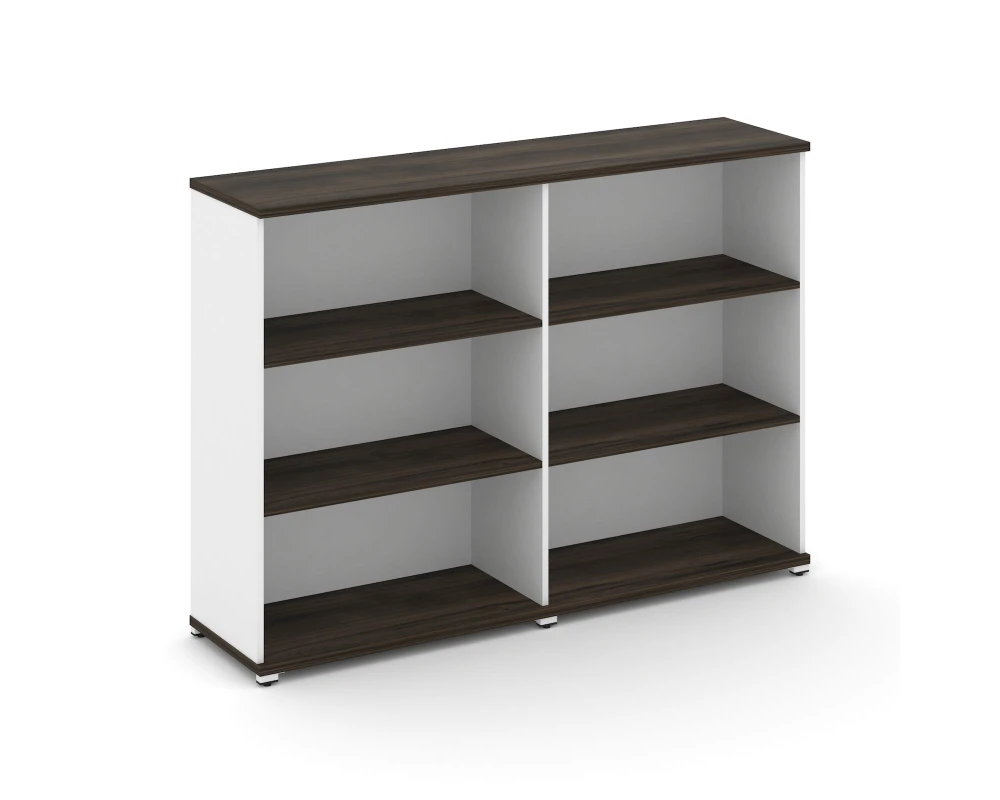 Стеллаж 2 широкие секции, 3 ниши CN.STS-320 1668x420x1186 Концепт / Concept