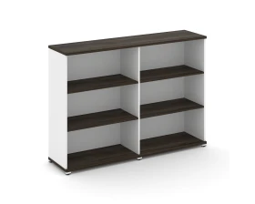 Стеллаж 2 широкие секции, 3 ниши CN.STS-320 1668x420x1186 Концепт / Concept images