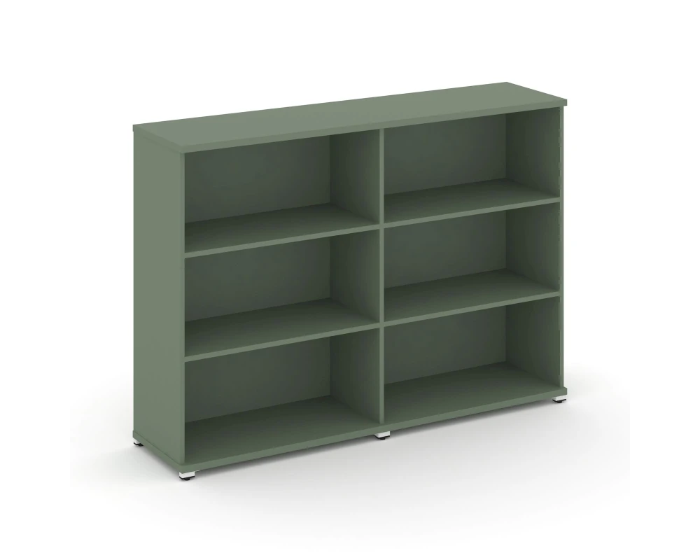 Стеллаж 2 широкие секции, 3 ниши CN.STS-320 1668x420x1186 Концепт / Concept