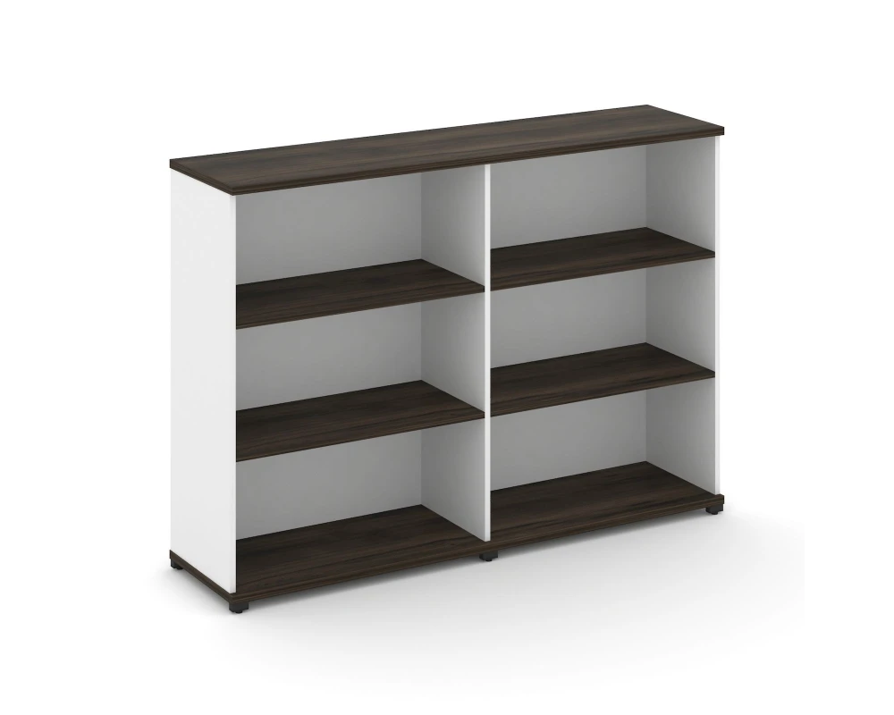 Стеллаж 2 широкие секции, 3 ниши CN.STS-320 1668x420x1186 Концепт / Concept