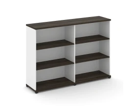 Стеллаж 2 широкие секции, 3 ниши CN.STS-320 1668x420x1186 Концепт / Concept images