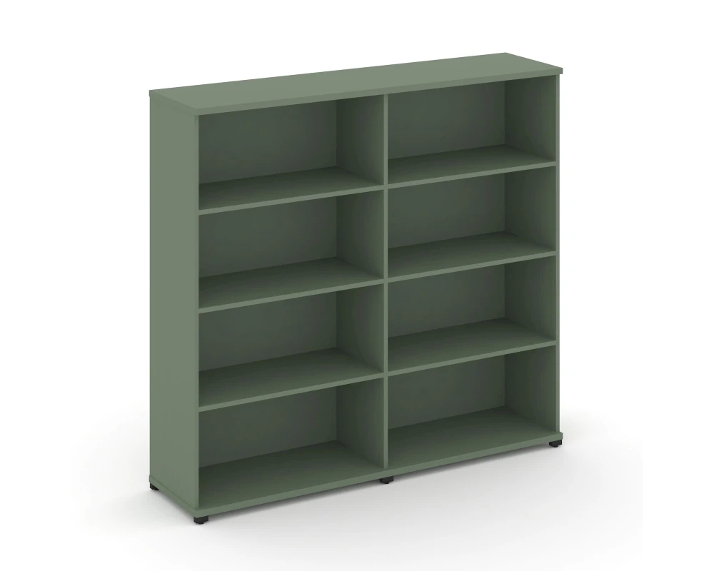 Стеллаж 2 широкие секции, 4 ниши CN.STS-420 1668x420x1554 Концепт / Concept