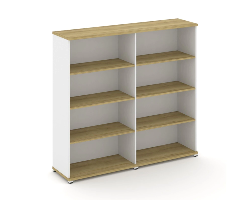 Стеллаж 2 широкие секции, 4 ниши CN.STS-420 1668x420x1554 Концепт / Concept