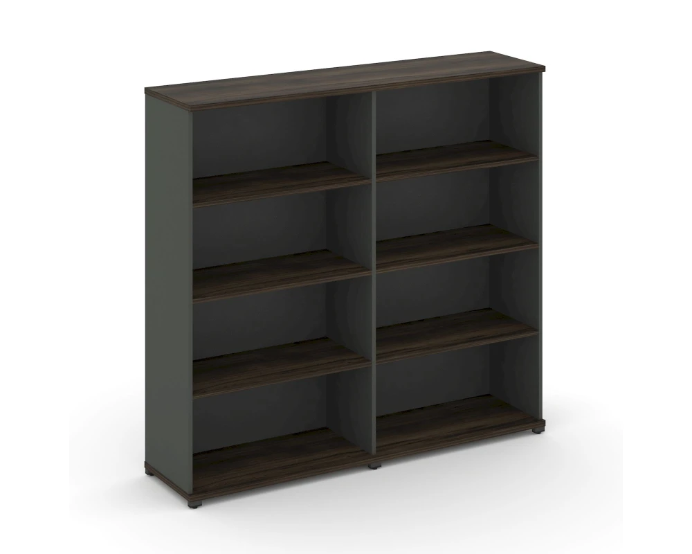 Стеллаж 2 широкие секции, 4 ниши CN.STS-420 1668x420x1554 Концепт / Concept