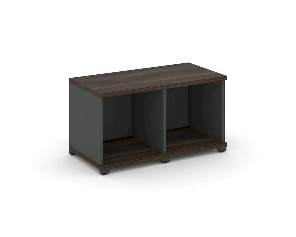 Стеллаж 2 узкие секции, 1 ниша CN.STU-120 836x420x450 Концепт / Concept