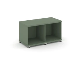 Стеллаж 2 узкие секции, 1 ниша CN.STU-120 836x420x450 Концепт / Concept images