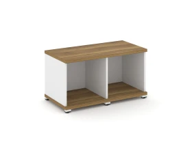 Стеллаж 2 узкие секции, 1 ниша CN.STU-120 836x420x450 Концепт / Concept images