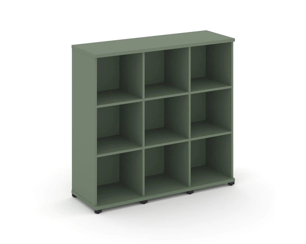 Стеллаж 3 узкие секции, 3 ниши CN.STU-330 1252x420x1186 Концепт / Concept