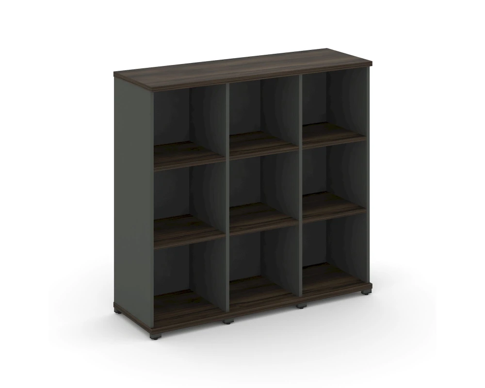 Стеллаж 3 узкие секции, 3 ниши CN.STU-330 1252x420x1186 Концепт / Concept