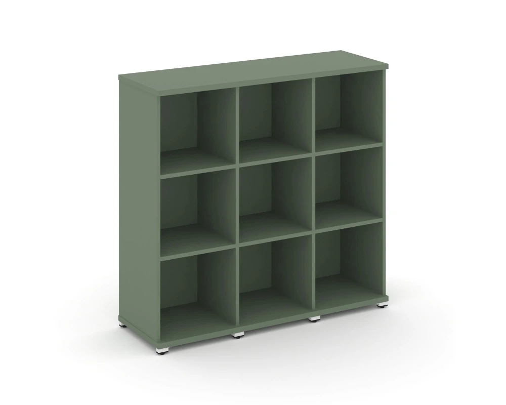 Стеллаж 3 узкие секции, 3 ниши CN.STU-330 1252x420x1186 Концепт / Concept