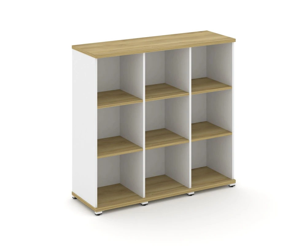 Стеллаж 3 узкие секции, 3 ниши CN.STU-330 1252x420x1186 Концепт / Concept