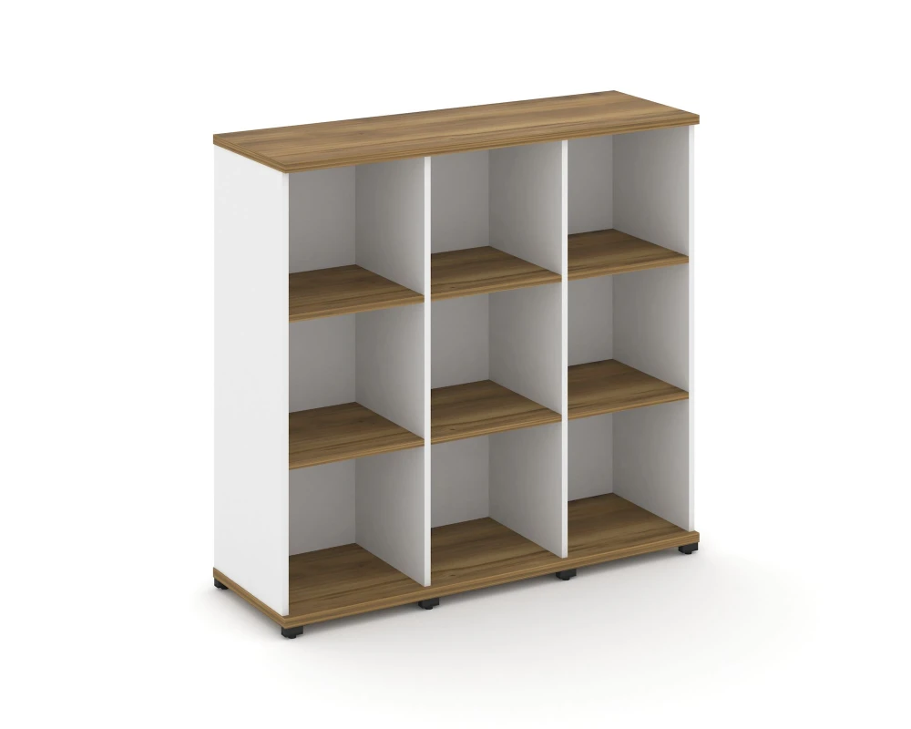 Стеллаж 3 узкие секции, 3 ниши CN.STU-330 1252x420x1186 Концепт / Concept