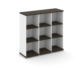 Стеллаж 3 узкие секции, 3 ниши CN.STU-330 1252x420x1186 Концепт / Concept images