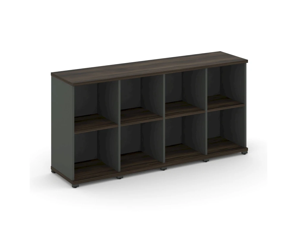 Стеллаж 4 узкие секции, 2 ниши CN.STU-240 1668x420x818 Концепт / Concept
