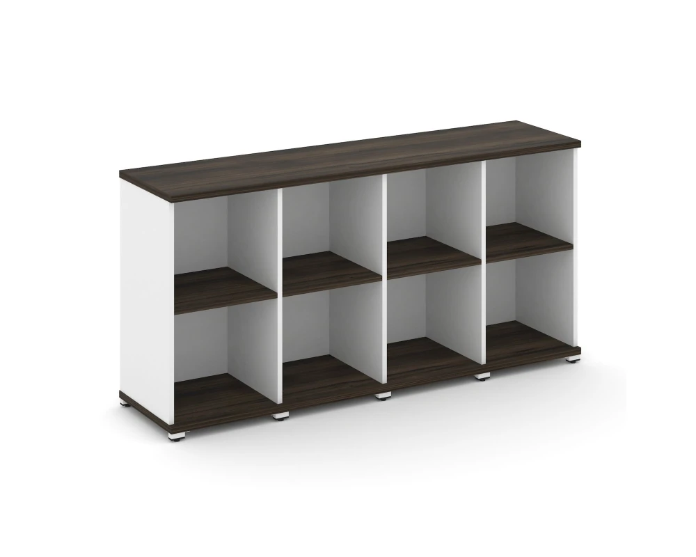 Стеллаж 4 узкие секции, 2 ниши CN.STU-240 1668x420x818 Концепт / Concept