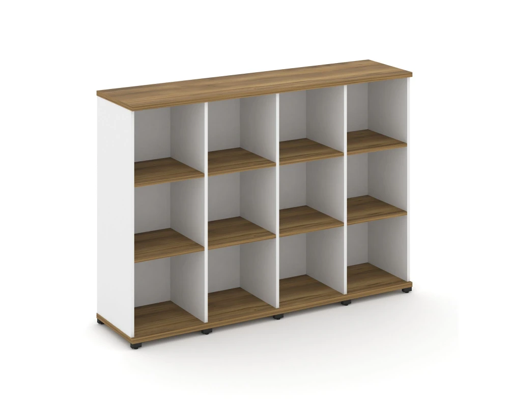 Стеллаж 4 узкие секции, 3 ниши CN.STU-340 1668x420x1186 Концепт / Concept