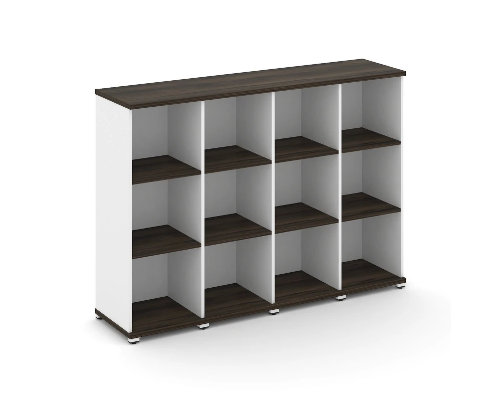 Стеллаж 4 узкие секции, 3 ниши CN.STU-340 1668x420x1186 Концепт / Concept