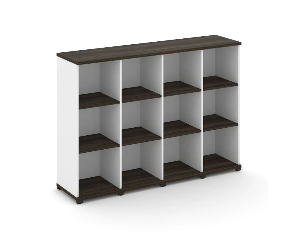 Стеллаж 4 узкие секции, 3 ниши CN.STU-340 1668x420x1186 Концепт / Concept