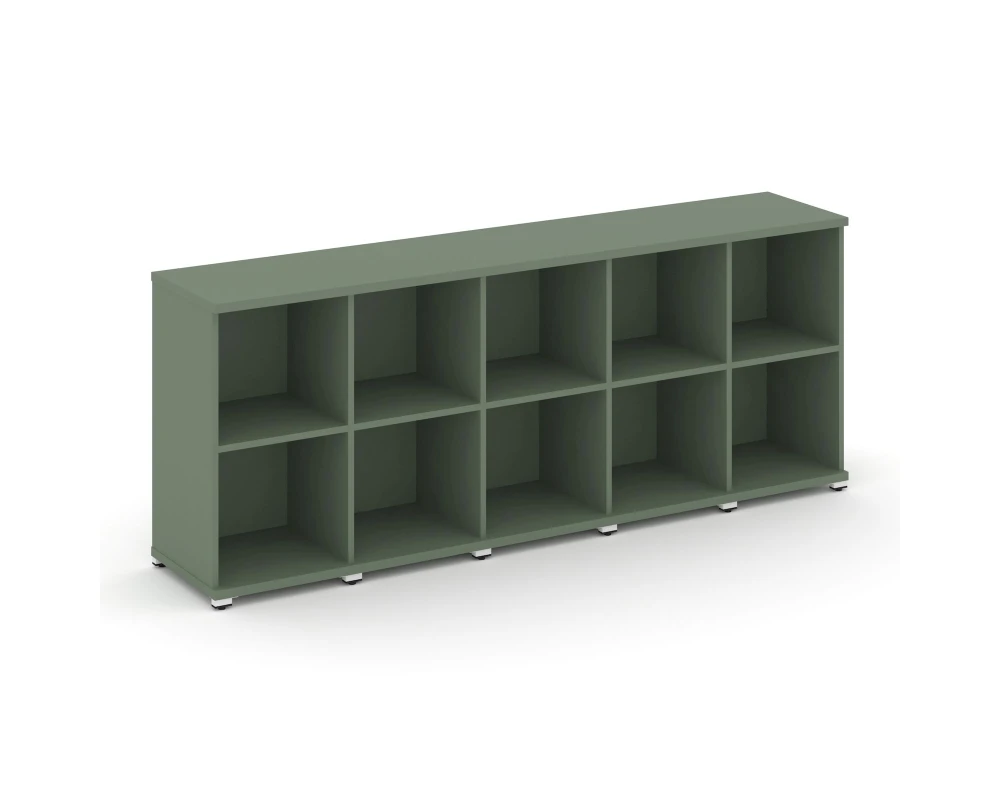 Стеллаж 5 узких секций, 2 ниши CN.STU-250 2084x420x818 Концепт / Concept