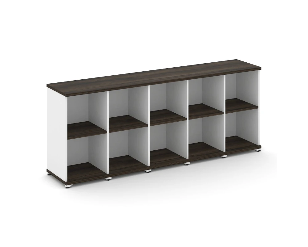 Стеллаж 5 узких секций, 2 ниши CN.STU-250 2084x420x818 Концепт / Concept