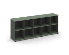 Стеллаж 5 узких секций, 2 ниши CN.STU-250 2084x420x818 Концепт / Concept images