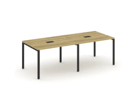 Стол переговорный (2 столешницы) CN.PRG-022 2360x980x750 Концепт / Concept images