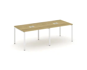 Стол переговорный (2 столешницы) CN.PRG-022 2360x980x750 Концепт / Concept images