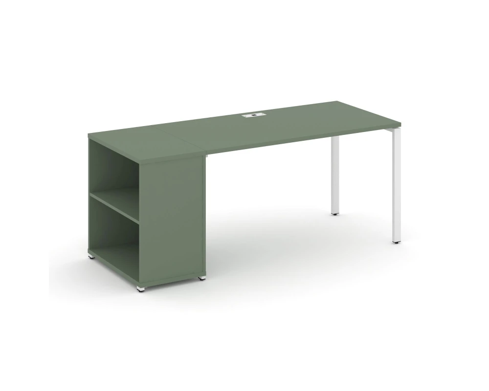 Стол рабочий с опорным стеллажом CN.SP-204 2000x720x750 Концепт / Concept