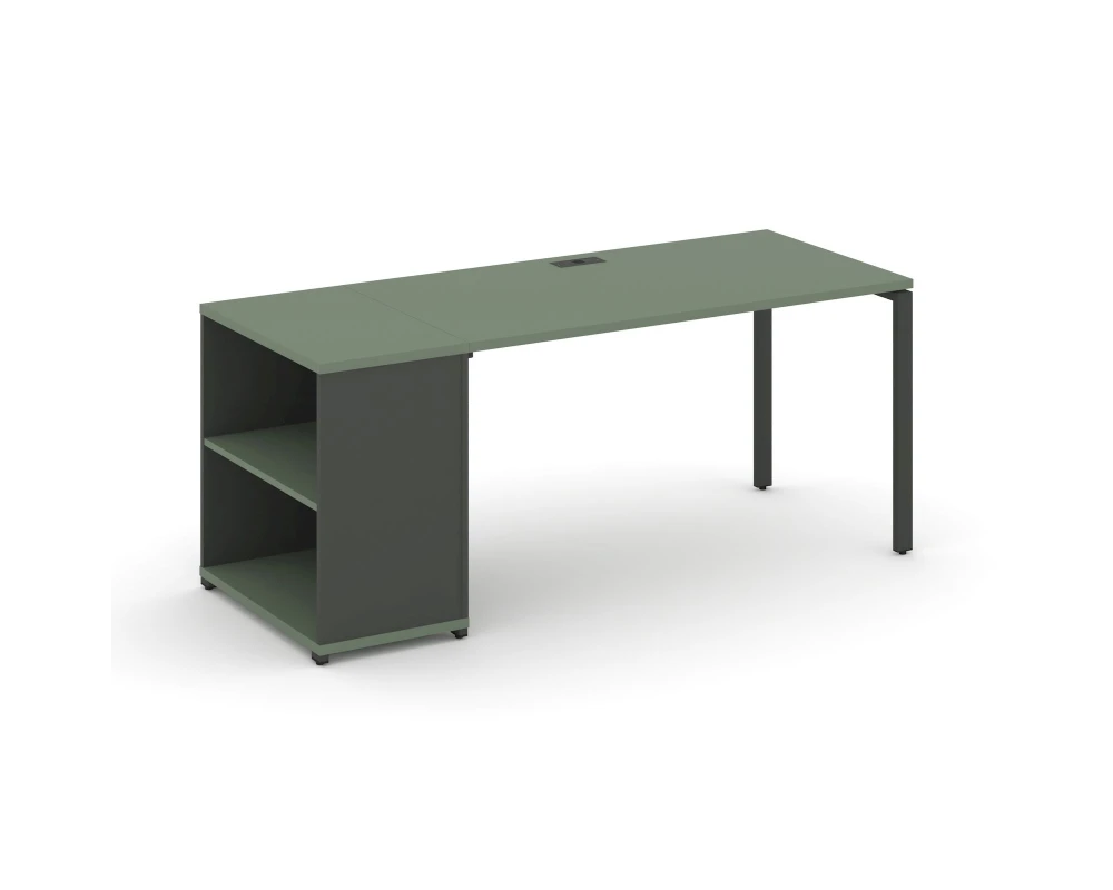 Стол рабочий с опорным стеллажом CN.SP-204 2000x720x750 Концепт / Concept