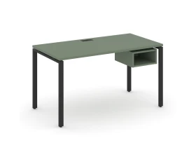 Стол рабочий с подвесной тумбой с 1 открытой нишей CN.SP-101 980x720x750 Концепт / Concept images