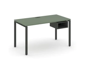 Стол рабочий с подвесной тумбой с 1 открытой нишей CN.SP-102 1180x720x750 Концепт / Concept images