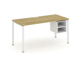 Стол рабочий с подвесной тумбой с 2 открытыми нишами CN.SP-108 1580x720x750 Концепт / Concept images