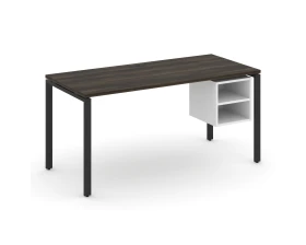 Стол рабочий с подвесной тумбой с 2 открытыми нишами CN.SP-108 1580x720x750 Концепт / Concept images